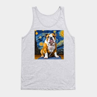 English Bulldoggy Night Tank Top